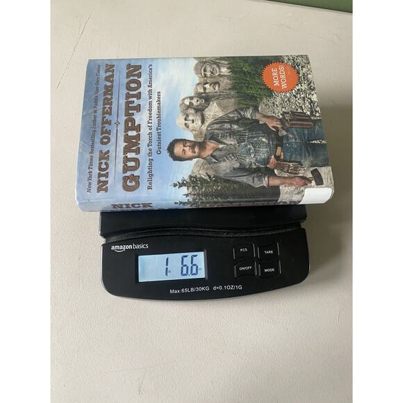 Gumption: Relighting the Torch of Freedom Hardcover Novel Book by Nick Offerman - Picture 10 of 10